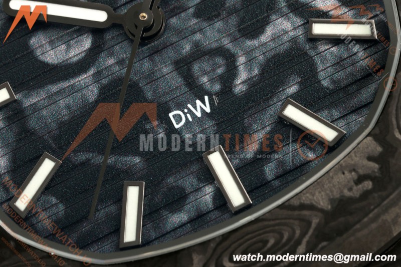 Patek Philippe - Nautilus DiW 5711 40mm All Carbon Monolith Black FC/FC Forged Carbon Dial DIWF A324CS