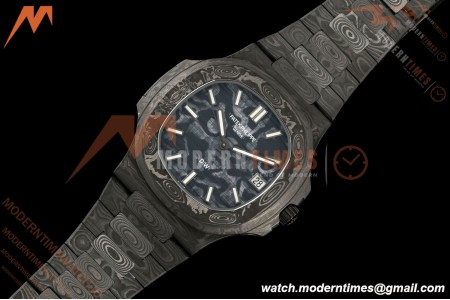 Patek Philippe - Nautilus DiW 5711 40mm All Carbon Monolith Black FC/FC Forged Carbon Dial DIWF A324CS
