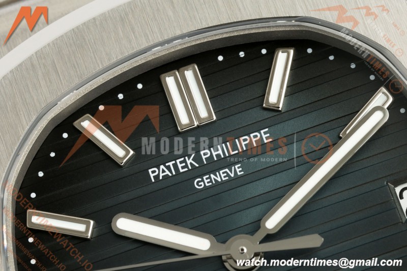 Patek Philippe - Nautilus Automatic 40mm 5711/1A SS/SS Blue SWF Dial DDF V2 DD324SC | 파텍 필립 - 노틸러스 오토매틱 40mm 5711/1A SS/SS 블루 SWF 다이얼 DDF V2 DD324SC