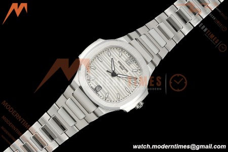 Patek Philippe - Nautilus Ladies 7118 35mm SS/SS Silver Dial 3KF DD324 | 파텍 필립 - 노틸러스 레이디스 7118 35mm SS/SS 실버 다이얼 3KF DD324
