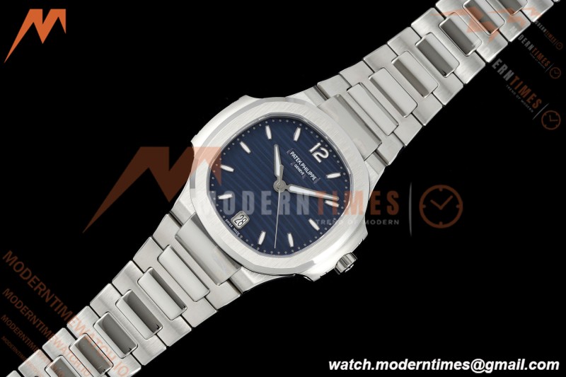 Patek Philippe - Nautilus Ladies 7118 35mm SS/SS Blue Dial 3KF DD324 | 파텍 필립 - 노틸러스 레이디스 7118 35mm SS/SS 블루 다이얼 3KF DD324