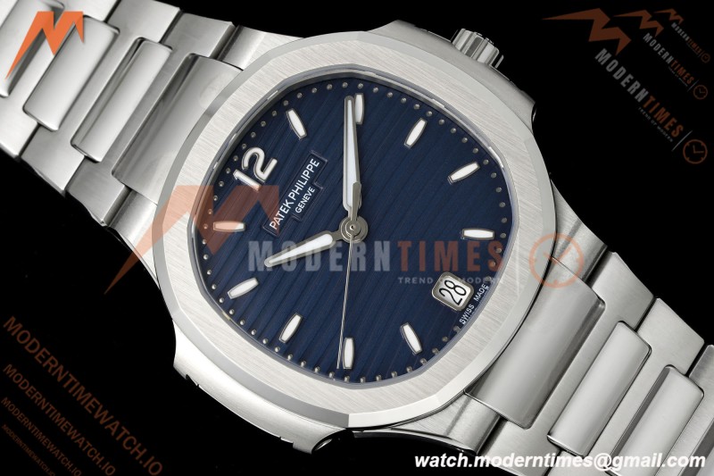 Patek Philippe - Nautilus Ladies 7118 35mm SS/SS Blue Dial 3KF DD324 | 파텍 필립 - 노틸러스 레이디스 7118 35mm SS/SS 블루 다이얼 3KF DD324