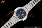 Patek Philippe - Nautilus Ladies 7118 35mm SS/SS Blu/Stk Diamonod 3KF DD324