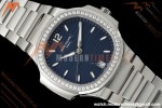 Patek Philippe - Nautilus Ladies 7118 35mm SS/SS Blu/Stk Diamonod 3KF DD324