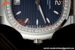 Patek Philippe - Nautilus Ladies 7118 35mm SS/SS Blu/Stk Diamonod 3KF DD324