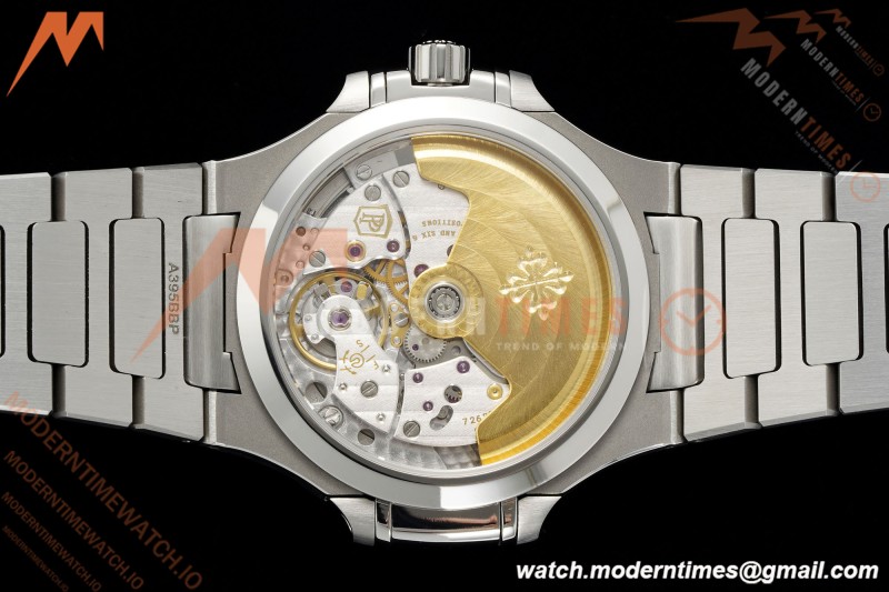 Patek Philippe - Nautilus Ladies 7118 35mm SS/SS Gray/Stk Diamonod 3KF DD324
