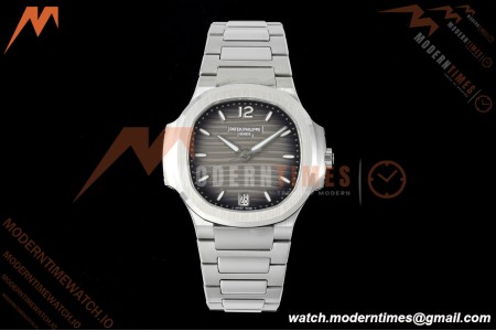 Patek Philippe - Nautilus Ladies 7118 35mm SS/SS Gray Dial 3KF DD324