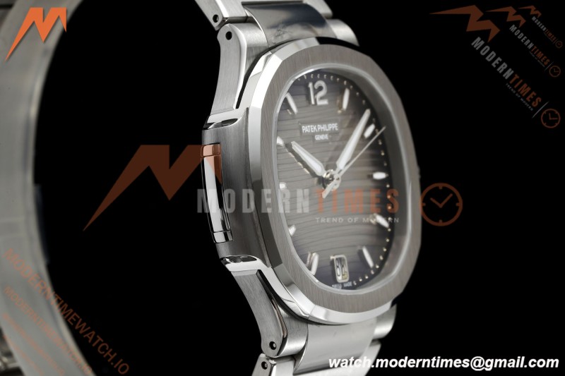 Patek Philippe - Nautilus Ladies 7118 35mm SS/SS Gray Dial 3KF DD324