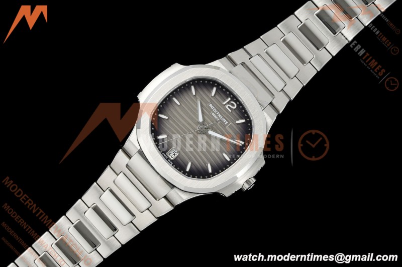Patek Philippe - Nautilus Ladies 7118 35mm SS/SS Gray Dial 3KF DD324