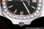Patek Philippe - Nautilus Automatic 40mm 5711/1300A SS/SS Diamond Green Dial DDF DD330 | 파텍 필립 - 노틸러스 오토매틱 40mm 5711/1300A SS/SS 다이아몬드 그린 다이얼 DDF DD330