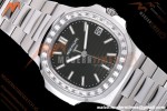 Patek Philippe - Nautilus Automatic 40mm 5711/1300A SS/SS Diamond Green Dial DDF DD330 | 파텍 필립 - 노틸러스 오토매틱 40mm 5711/1300A SS/SS 다이아몬드 그린 다이얼 DDF DD330