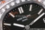 Patek Philippe - Nautilus Automatic 40mm 5711/1300A SS/SS Diamond Green Dial DDF DD330 | 파텍 필립 - 노틸러스 오토매틱 40mm 5711/1300A SS/SS 다이아몬드 그린 다이얼 DDF DD330