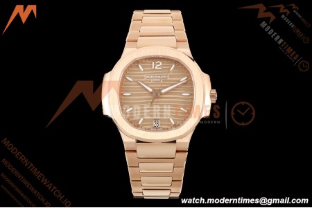 Patek Philippe - Nautilus Ladies 7118 35mm RG/RG Champ/Stk DDF DD324
