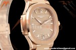Patek Philippe - Nautilus Ladies 7118 35mm RG/RG Champ/Stk DDF DD324