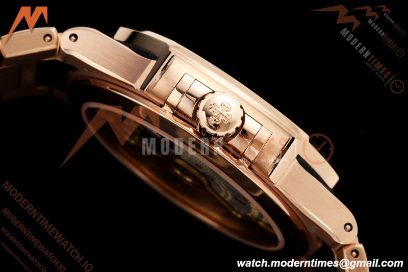 Patek Philippe - Nautilus Ladies 7118 35mm RG/RG Champ/Stk DDF DD324