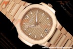 Patek Philippe - Nautilus Ladies 7118 35mm RG/RG Champ/Stk DDF DD324