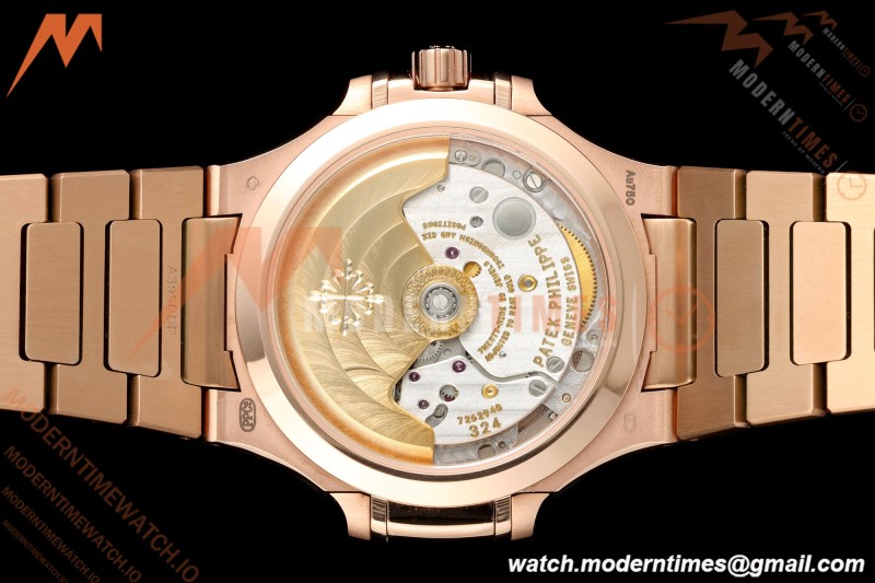 Patek Philippe - Nautilus Ladies 7118 35mm RG/RG Champ/Stk DDF DD324
