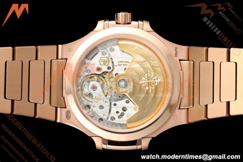 Patek Philippe - Nautilus Ladies 7118 35mm RG/DIA Champ/Stk DDF DD324
