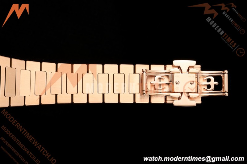 Patek Philippe - Nautilus Ladies 7118 35mm RG/DIA Champ/Stk DDF DD324