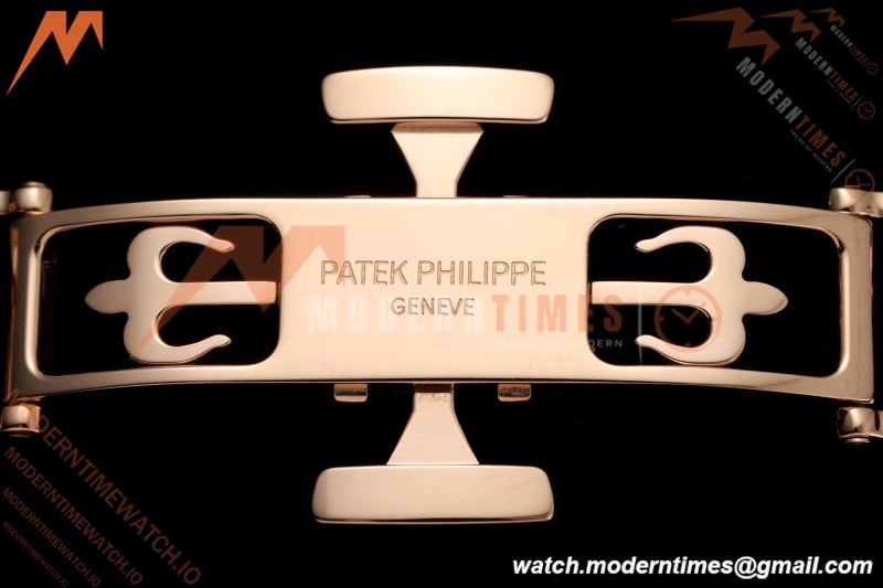 Patek Philippe - Nautilus Ladies 7118 35mm RG/DIA Champ/Stk DDF DD330
