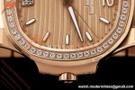 Patek Philippe - Nautilus Ladies 7118 35mm RG/DIA Champ/Stk DDF DD330