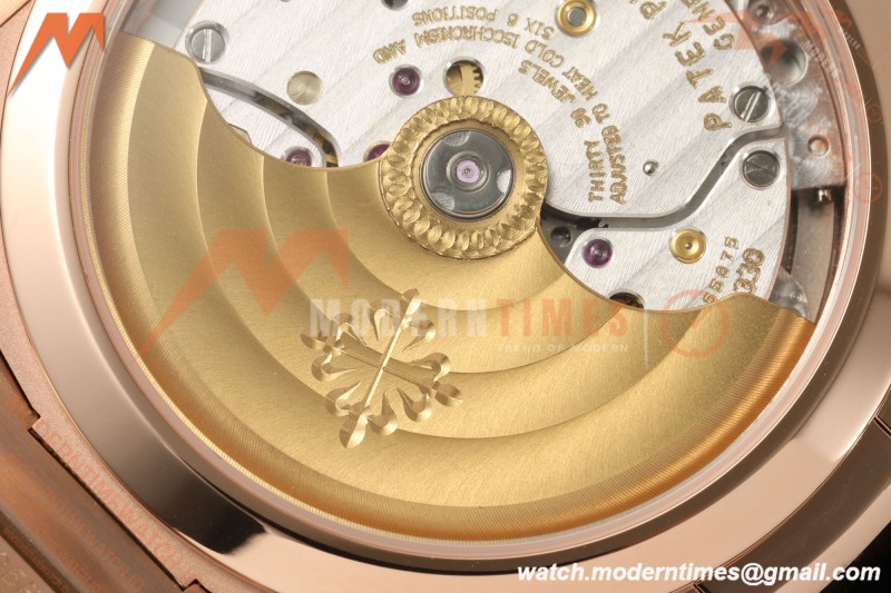 Patek Philippe - Nautilus Ladies 7118 35mm RG/DIA Wht/Stk DDF DD330