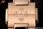 Patek Philippe - Nautilus Ladies 7118 35mm RG/DIA Wht/Stk DDF DD330
