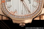 Patek Philippe - Nautilus Ladies 7118 35mm RG/DIA Wht/Stk DDF DD330