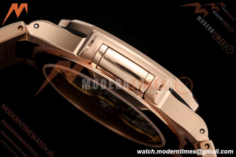 Patek Philippe - Nautilus Ladies 7118 35mm RG/DIA Wht/Stk DDF DD330