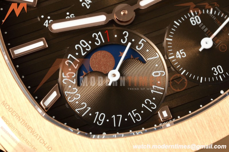 Patek Philippe - Nautilus 5712/1R 40mm RG/RG Brn/Stk WSF JH240