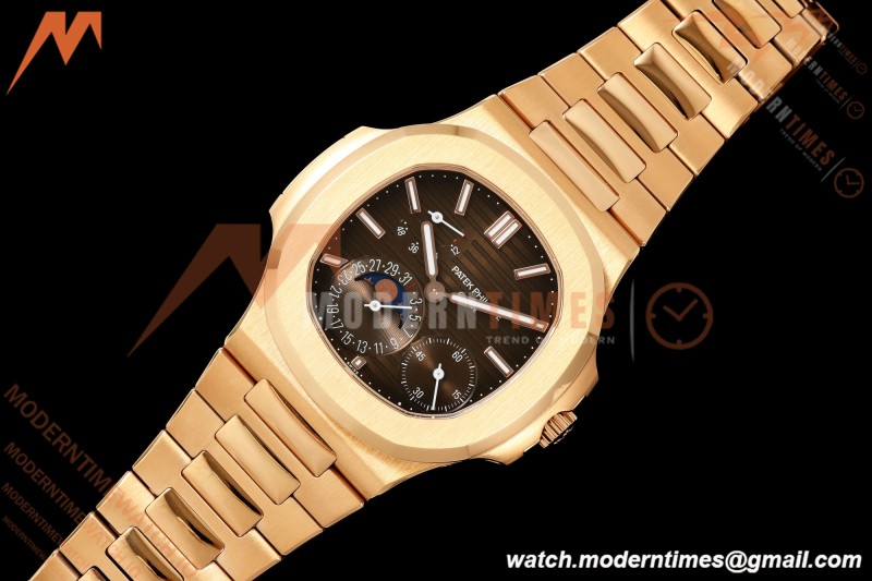 Patek Philippe - Nautilus 5712/1R 40mm RG/RG Brn/Stk WSF JH240