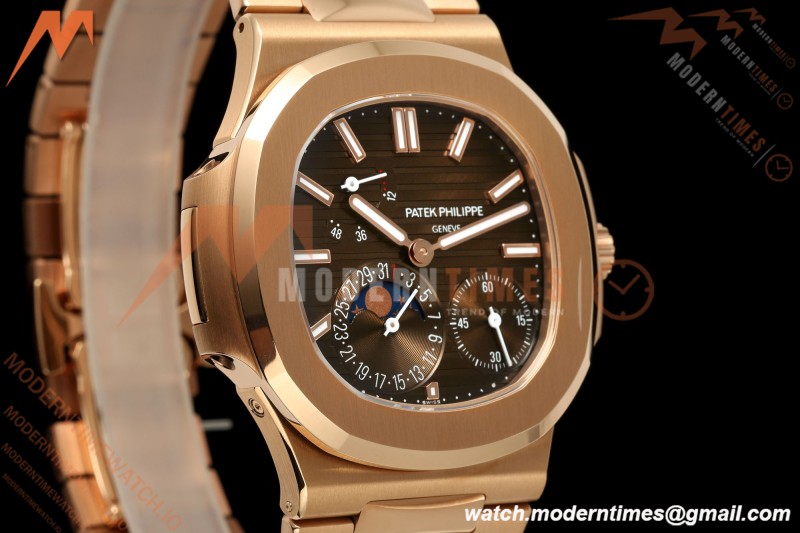 Patek Philippe - Nautilus 5712/1R 40mm RG/RG Brn/Stk WSF JH240