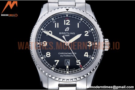 Breitling - Navitimer Aviator 8 SS/SS Black/Num TF A2824