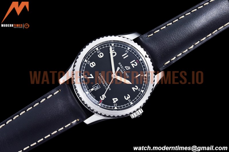 Breitling - Navitimer Aviator 8 SS/LE Black/Num TF A2824