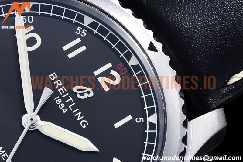 Breitling - Navitimer Aviator 8 SS/LE Black/Num TF A2824