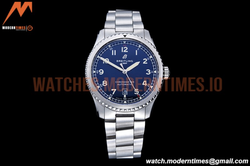 Breitling - Navitimer Aviator 8 SS/SS Blue/Num TF A2824