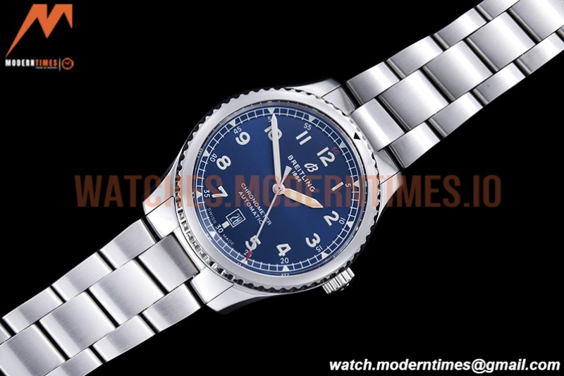 Breitling - Navitimer Aviator 8 SS/SS Blue/Num TF A2824