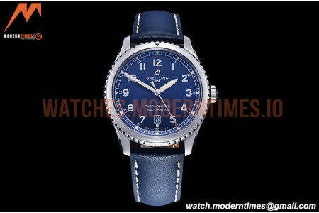 Breitling - Navitimer Aviator 8 SS/LE Blue/Num TF A2824