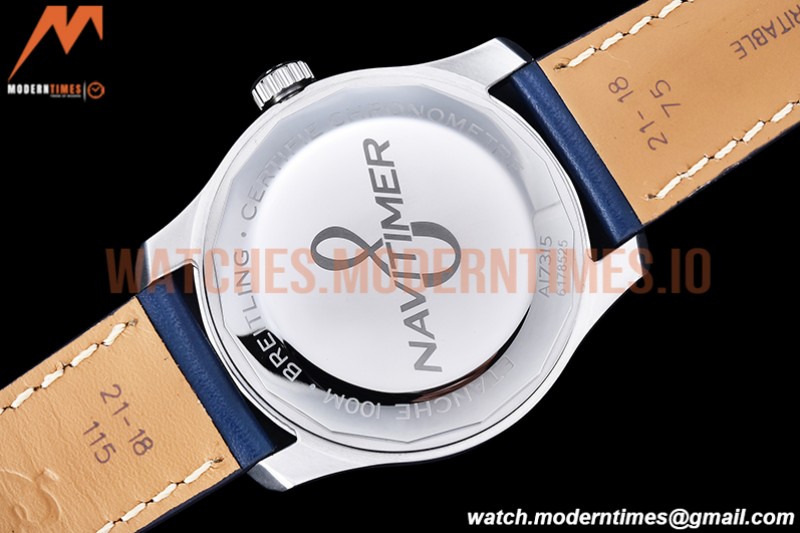 Breitling - Navitimer Aviator 8 SS/LE Blue/Num TF A2824