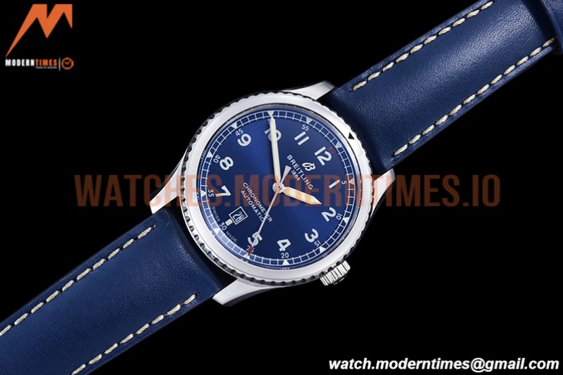 Breitling - Navitimer Aviator 8 SS/LE Blue/Num TF A2824