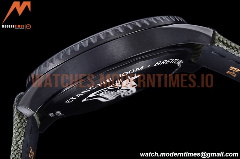 Breitling - Navitimer Aviator 8 DLC/NY Green/Num TF A2824