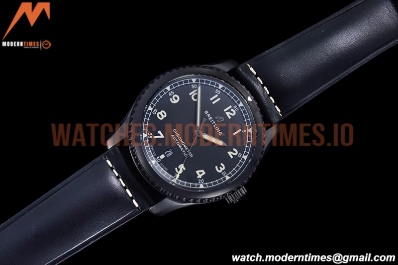 Breitling - Navitimer Aviator 8 DLC/LE Black/Num TF A2824