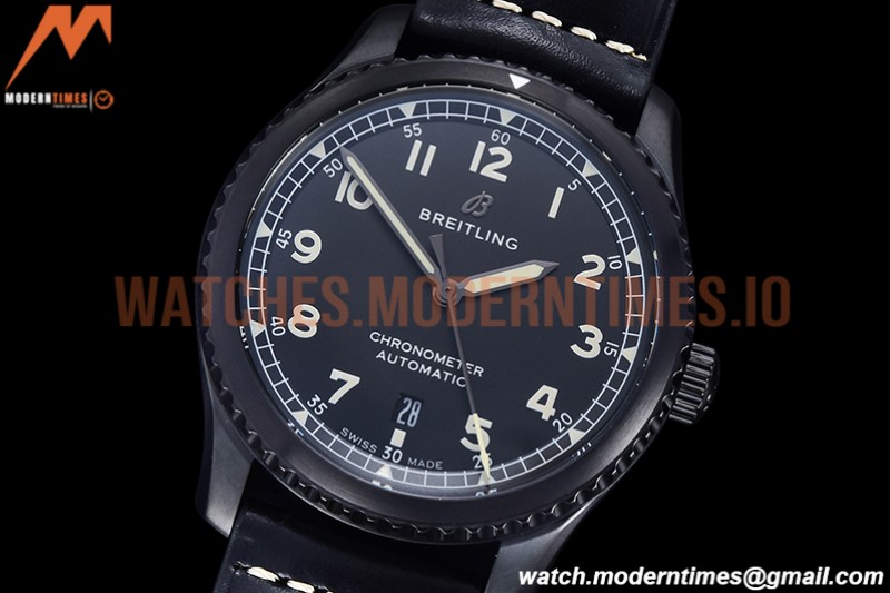 Breitling - Navitimer Aviator 8 DLC/LE Black/Num TF A2824