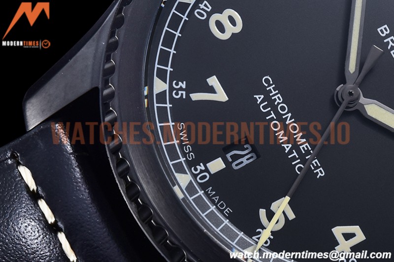 Breitling - Navitimer Aviator 8 DLC/LE Black/Num TF A2824