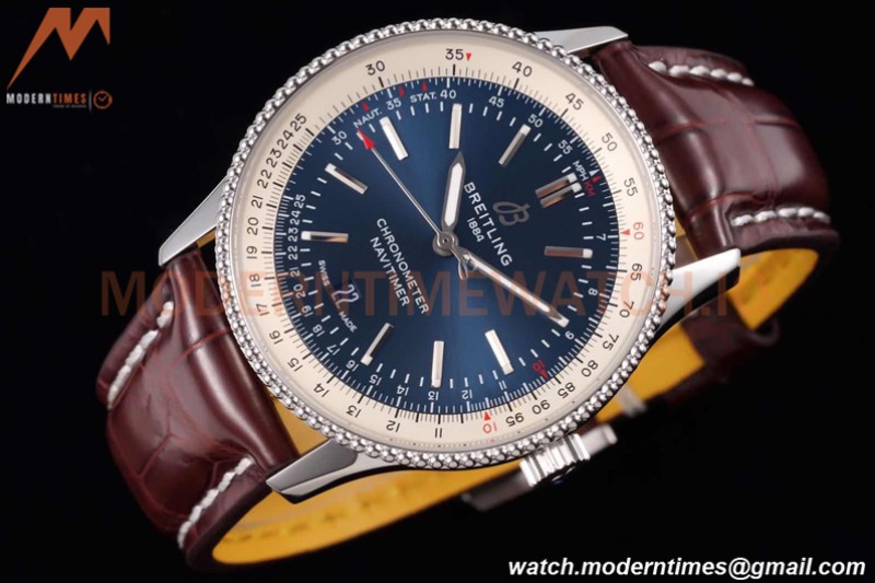 Breitling - Navitimer 1 Automatic 41mm SS/LE Blue TF A2824
