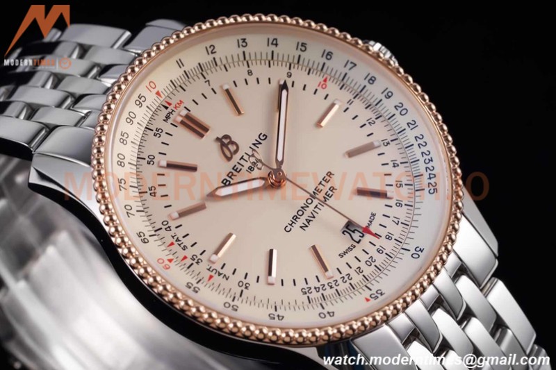 Breitling - Navitimer 1 Automatic 41mm SS/SS White TF A2824