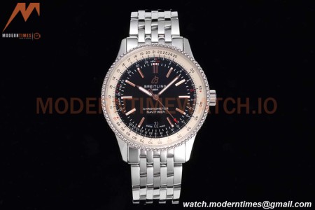 Breitling - Navitimer 1 Automatic 41mm SS/SS Black TF A2824