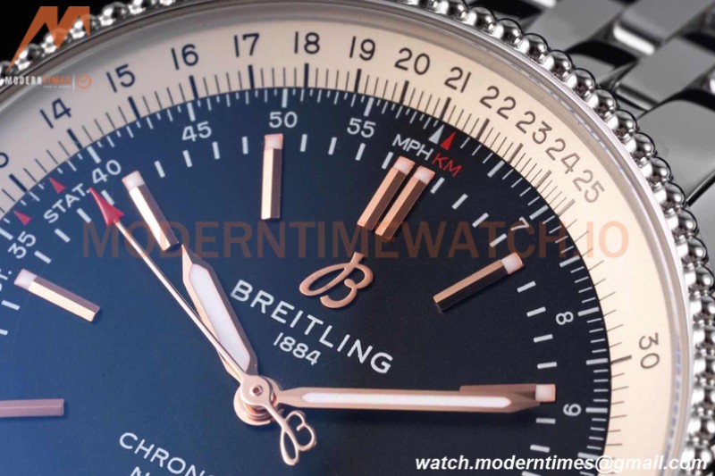 Breitling - Navitimer 1 Automatic 41mm SS/SS Black TF A2824