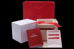 Omega - Leather Box Set 1:1 Quality with Full Set of Booklets and Warranty Cards