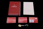 Omega - Leather Box Set 1:1 Quality with Full Set of Booklets and Warranty Cards